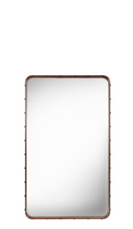 Adnet Rectangular mirror 115 x70 cm Tan